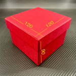 Коробка крышка-дно 120/120/90 мм при тираже от 300 шт