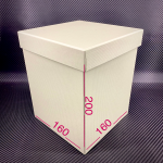 Коробка крышка-дно 160/160/200 мм при тираже от 300 шт