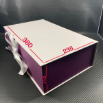 Коробка книга 380/235/110 мм при тираже от 300 шт